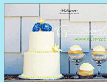Tablet Screenshot of h2sweet.com